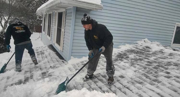 Ice dam removal services in Macomb & Oakland County MI